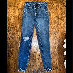 American Eagle next level stretch skinny jeans